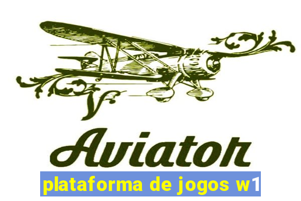 plataforma de jogos w1